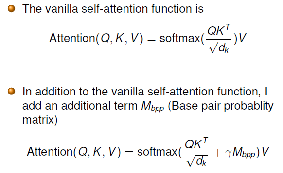 Modified Self Attention